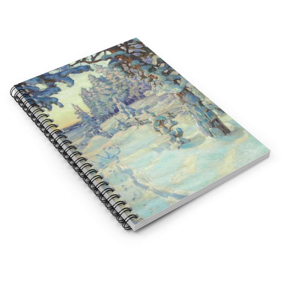 Winter Dream By Vasnetsov Spiral Notebook - Ruled Line for Creative Minds