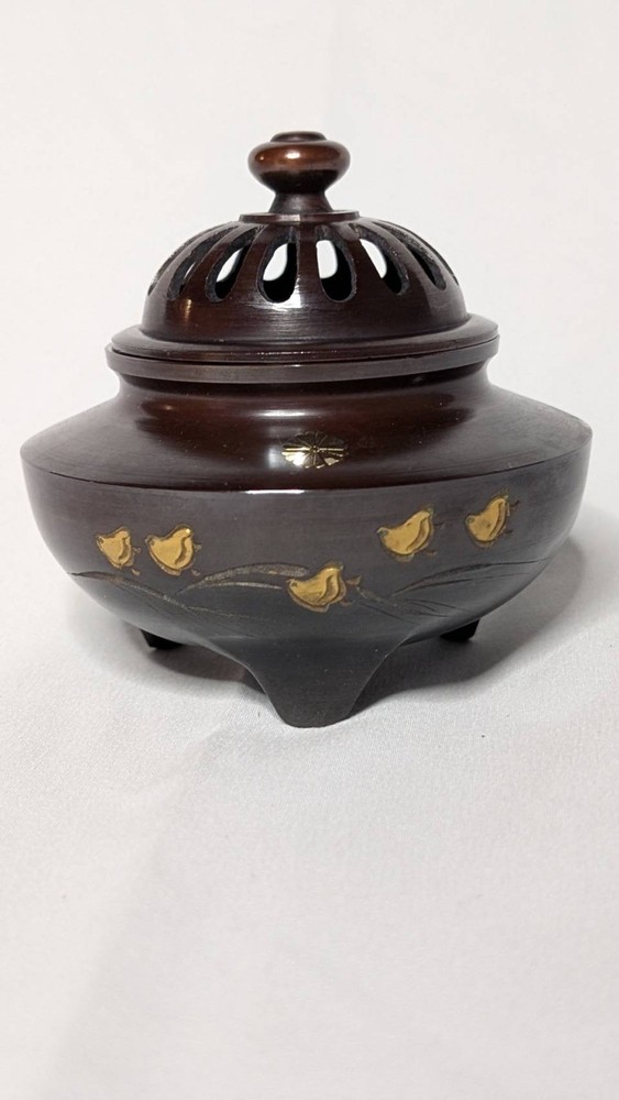 Zuho Bronze Incense Burner - Chic