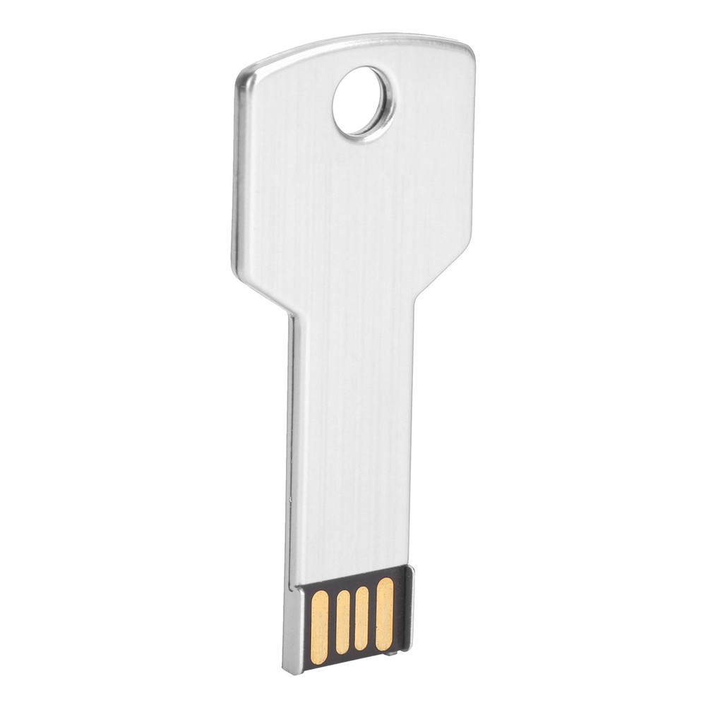 Cool Key Shape USB Flash Drive For Fast File Storage In Computer Silver
