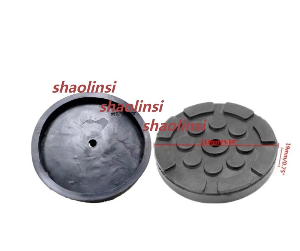 Car Lift Black Rubber Jacking Pad Anti-slip Surface Tool Rail Protector 1PC