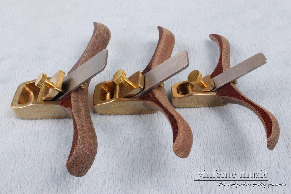 1Set Brass Planes Violin Luthier Tool Authentic Tools Woodworking Tools 3PCS