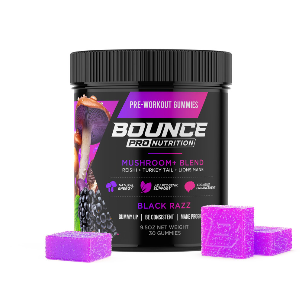 Pre-Workout Gummies - Mushroom+ Blend