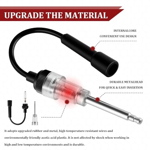 Inline Spark Plug Tester, Ignition Coil Tester, Small Armature Diagnostic