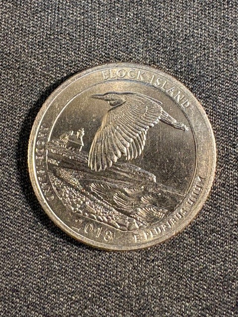 2018 D Block Island Quarter