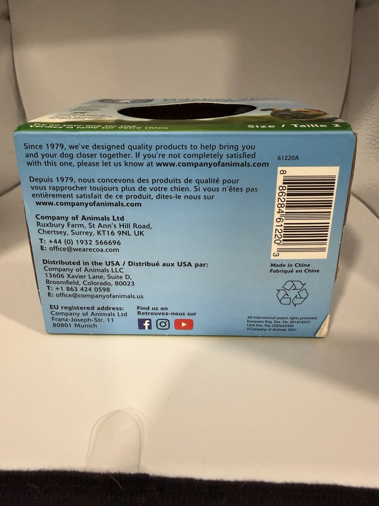 Baskerville Ultra Muzzle for Dogs, Size 2 - Black