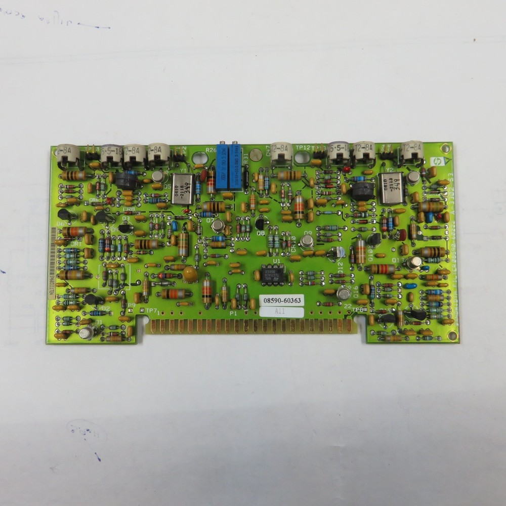 HP 859XE spectrum analyzer BW filter board
