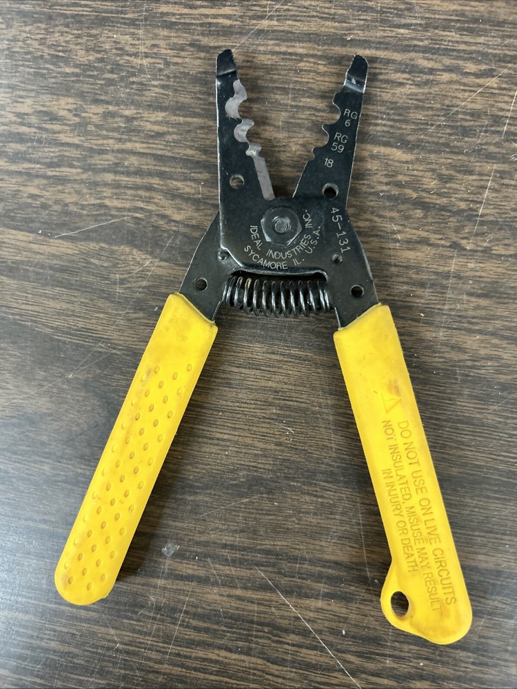 Ideal 45-131 Coax Cable T-Stripping Tool