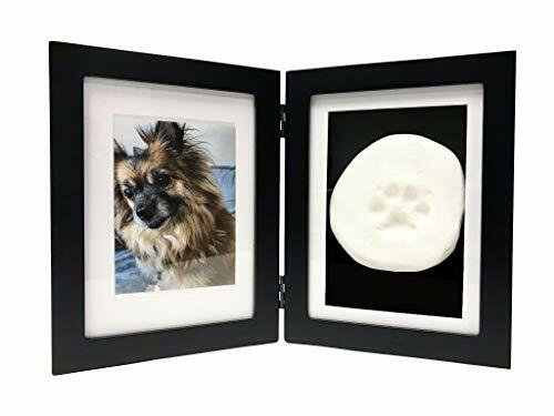 Black Hinged Paw Print Frame