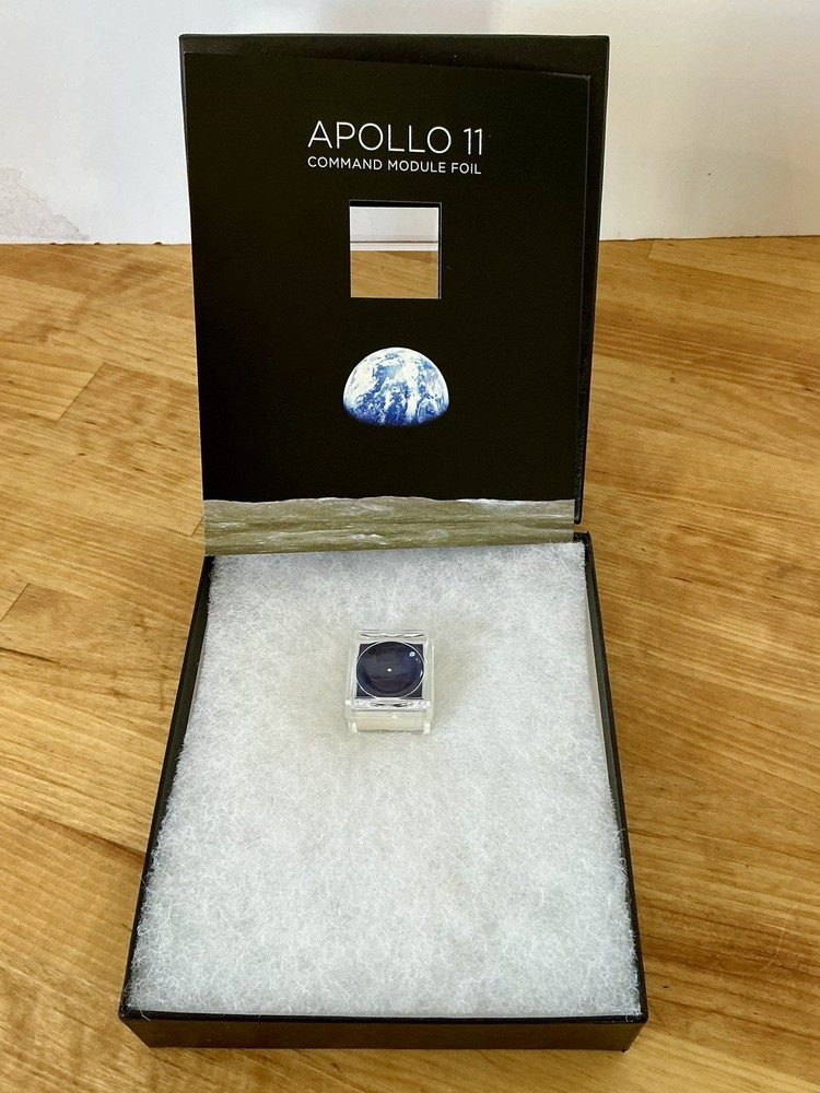 Apollo 11 Command Module Foil - Mission-Flown Material