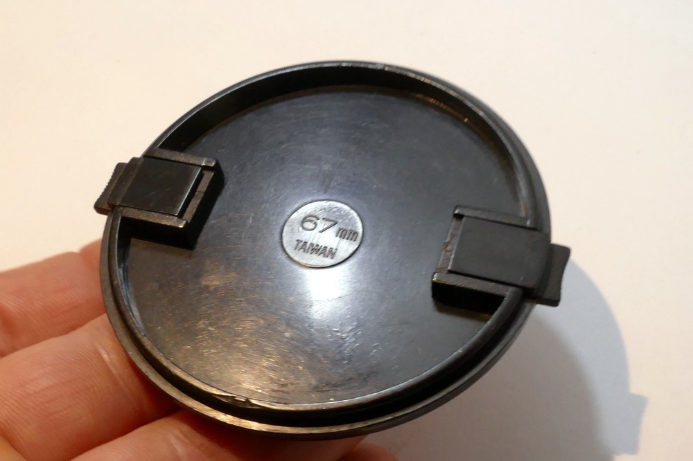67mm Lens Cap Front vintage