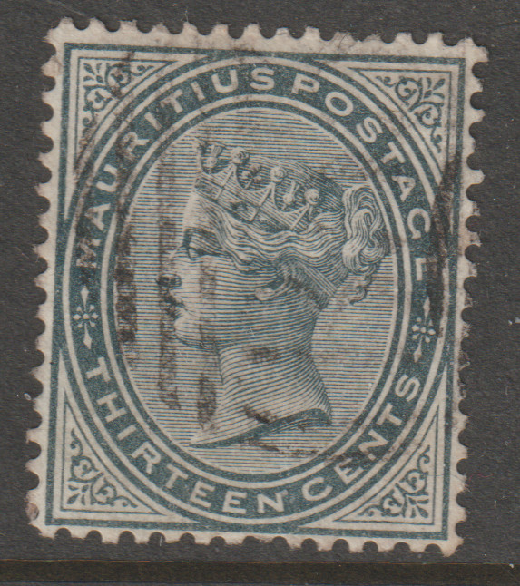 Mauritius Scott 62 SG 95 VF Nice centering and cancel
