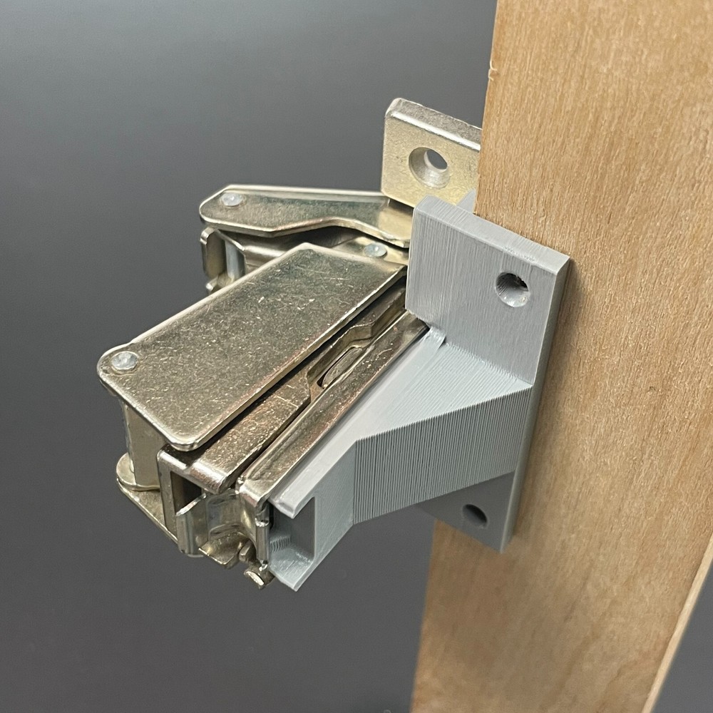 IMPROVED! Grass Cabinet Hinge 048 Base Plate Face Frame Lip Adapter Replica #48