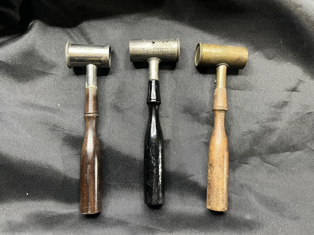 BRIDGEPORT POWDER MEASURER GROUP OF THREE