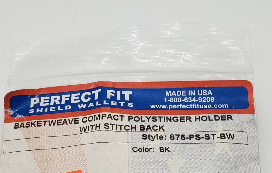 Perfect Fit Compact Polystinger Flashlight Holder Stitch Back Basketweave