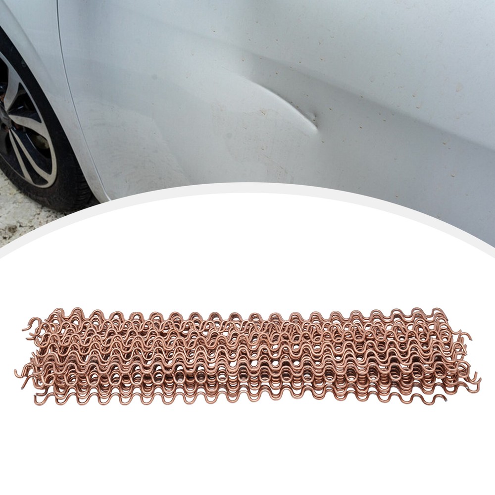 Wave Wiggle Wire Dent Puller Panel Beating Pulling Claw Panel Repair 50Pcs Kits