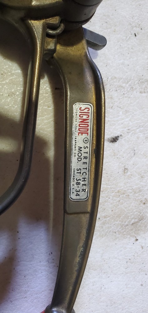 Signode ST Tensioner Model 58-34 Brass Used