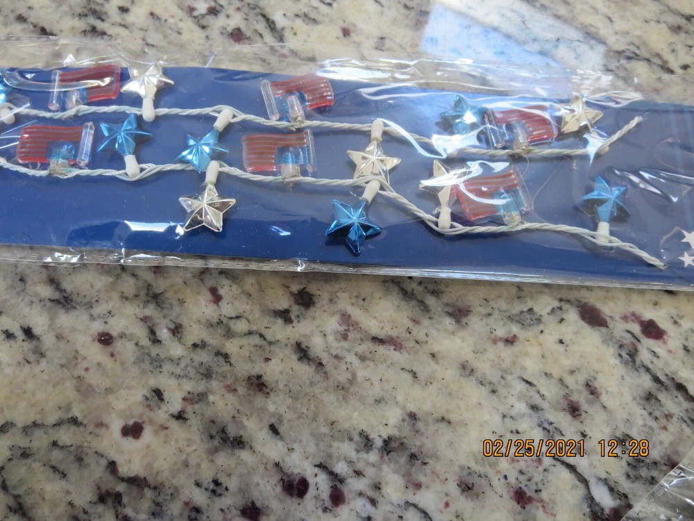 TWO LITE-UP STAR NECKLACES--#A1-4