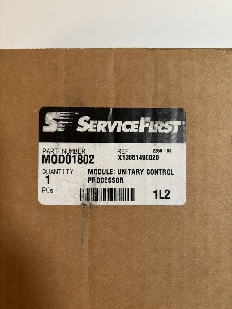 MOD01802 Service First Unitary Control Processor NEW