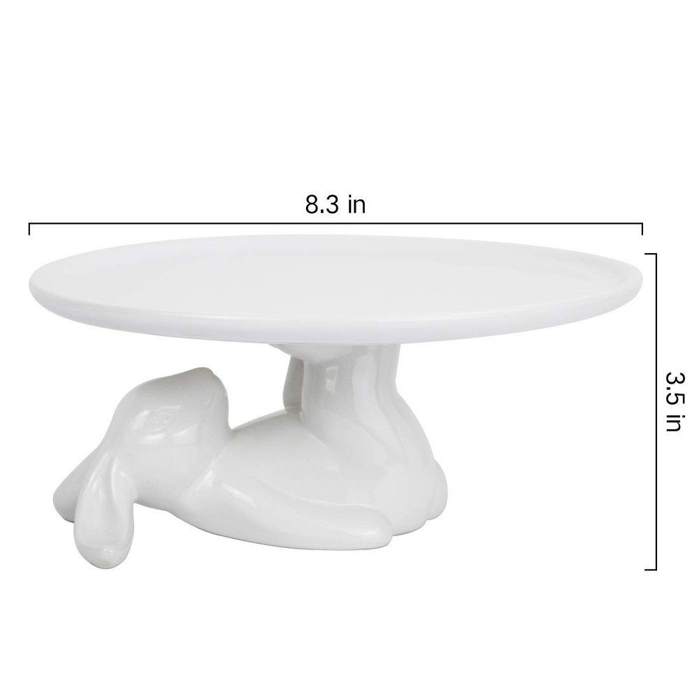 LA JOLIE MUSE Cupcake Stand, Easter Decorations, Ceramic Dessert Plates for E...