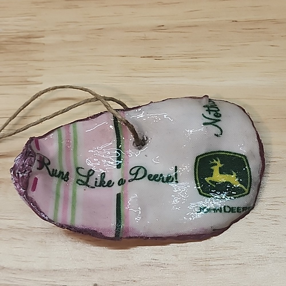 Hand-Painted Oyster Shell