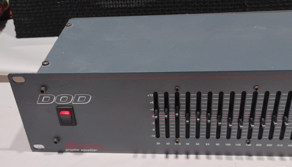 DOD 831 Series II Graphic Equalizer Mono EQ Analog
