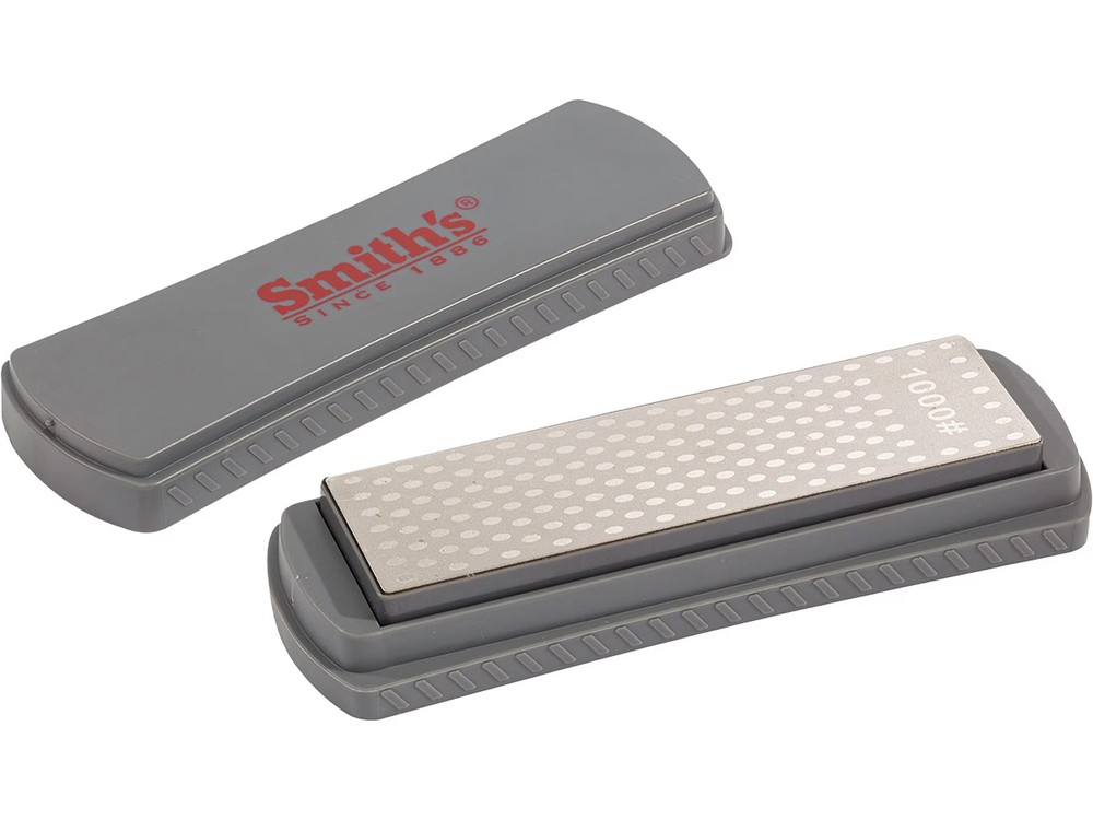 Smith's 6" Dual Grit Fine Diamond Stone Knife Sharpener