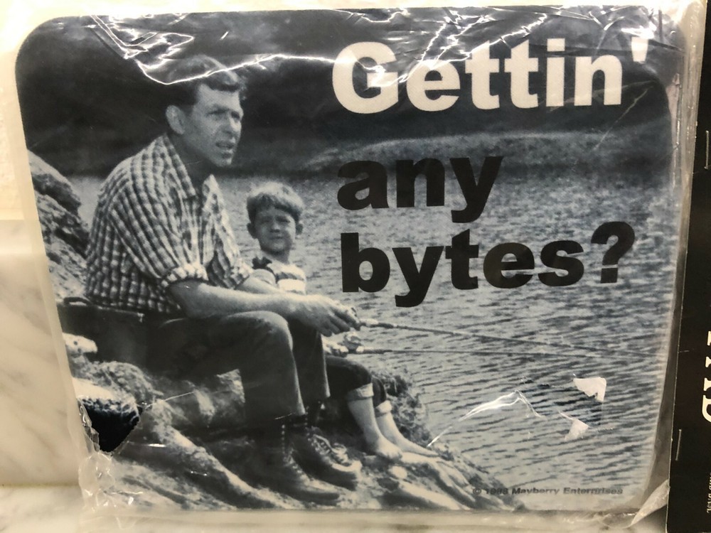 BRAND NEW SEALED GETTIN' ANY BYTES ? MOUSE PAD