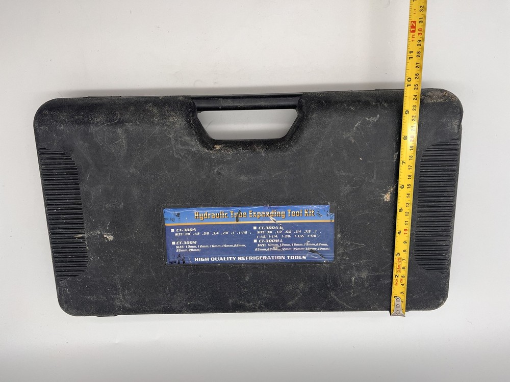 Hydraulic Tube Expanding Tool Kit Refrigeration Tools Multiple Sizes Used