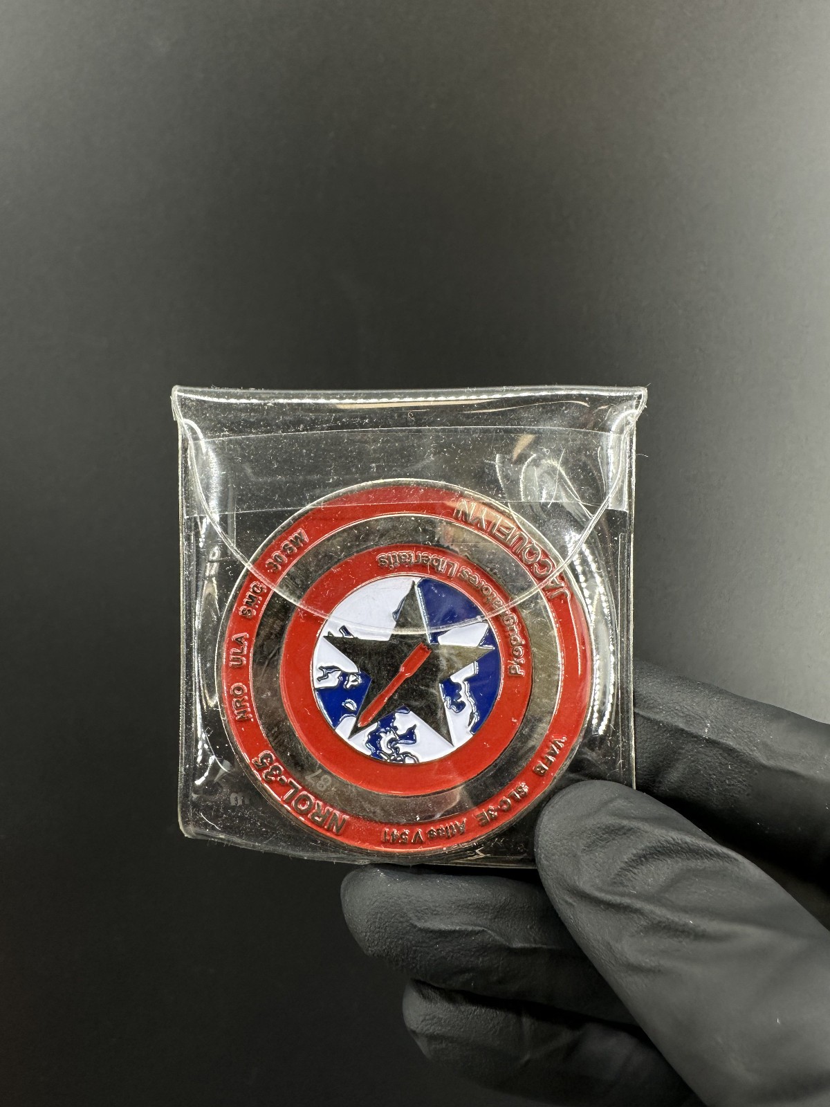 Rare Air force 4th Space Launch Squadron SQ Supra Summus Challenge Coin