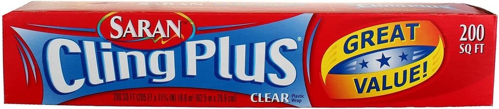 Cling Plus Plastic Wrap