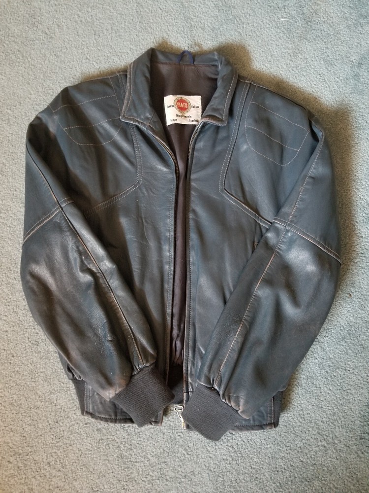 FIAT ITALIAN LEATHER JACKET