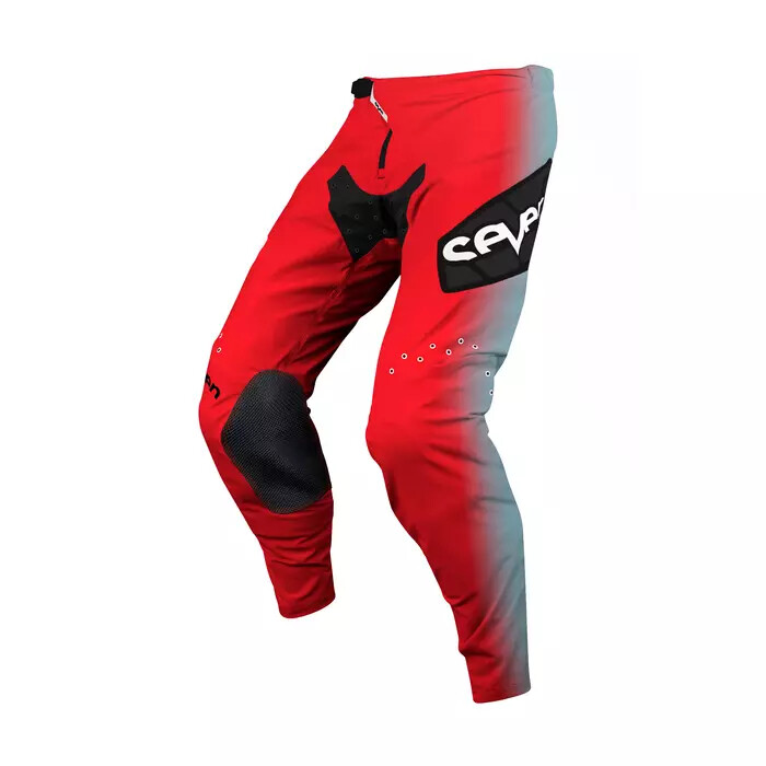 NEW SEVEN RACE KIT SUIT ZERO DISSOLVE FLO RED BLUE WITH COMPRESSION MX MOTOCROSS
