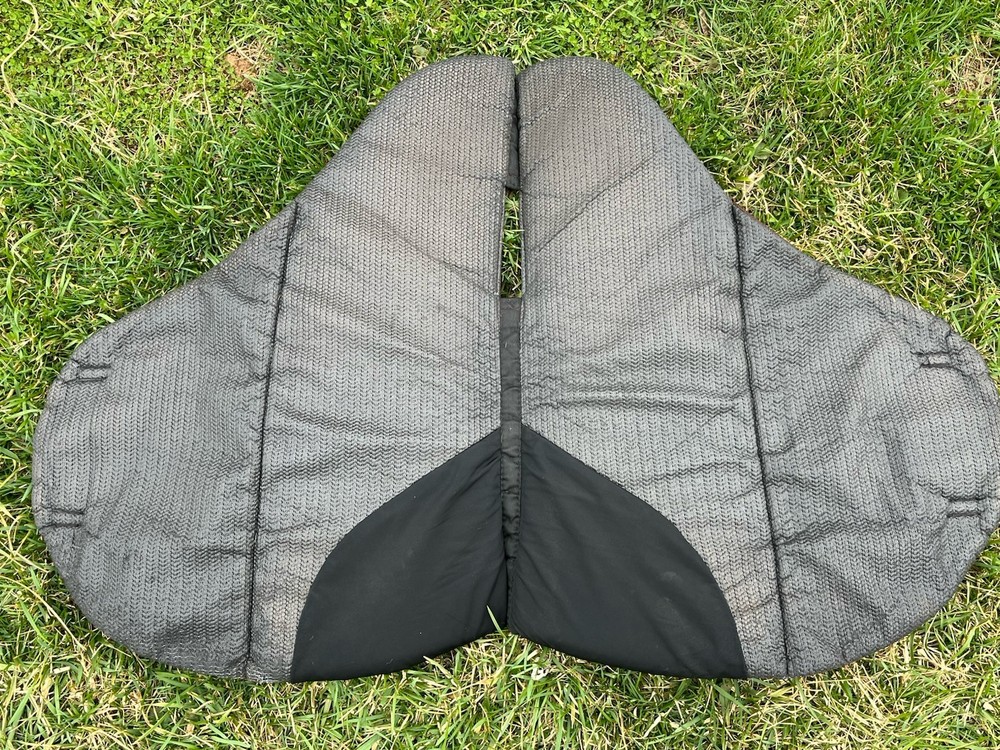 Ecogold Brown Saddle Pad w Insert Treeless Grip Sensation