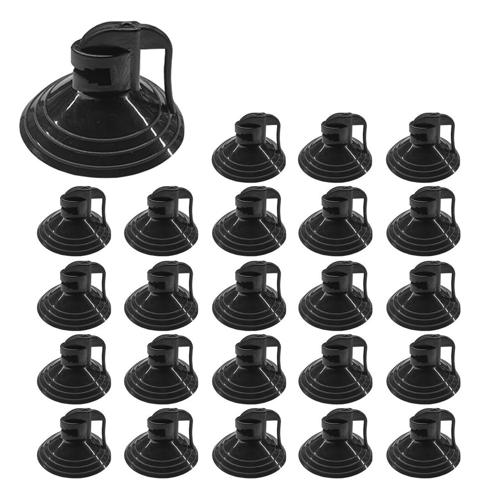 24 Pcs Car Glass Windshield Sunshade Suction Cups for Windows Visor Kitchen