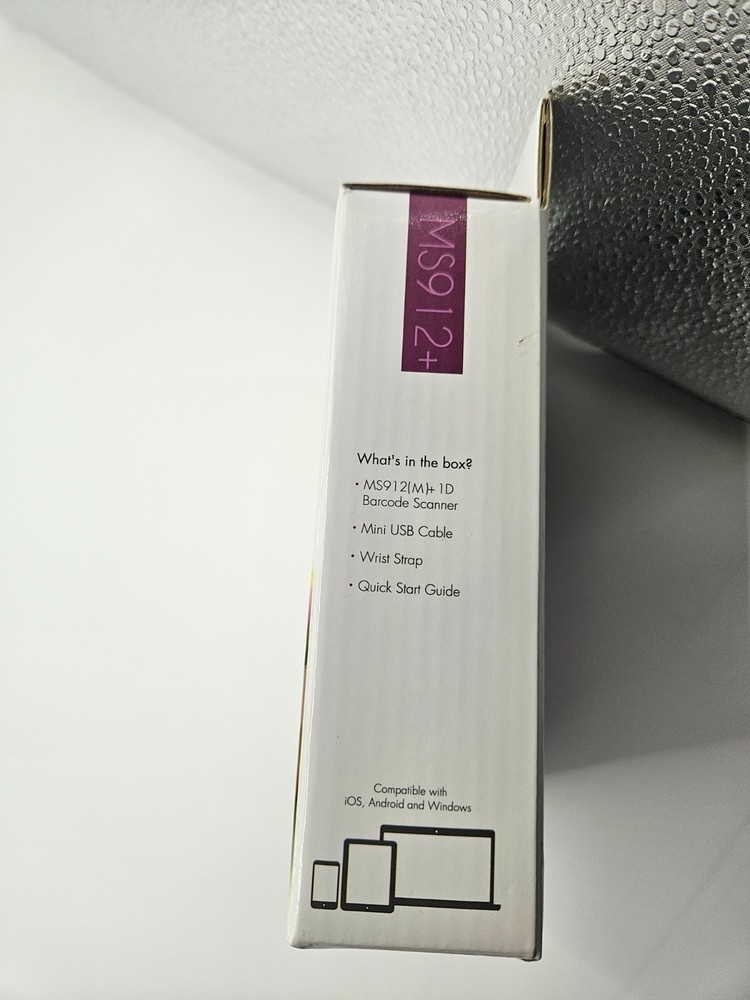 Unitech MS912+ Wireless Barcode Scanner - New