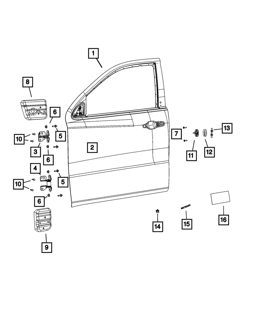 Genuine Mopar Tapping Plate 55359708AA