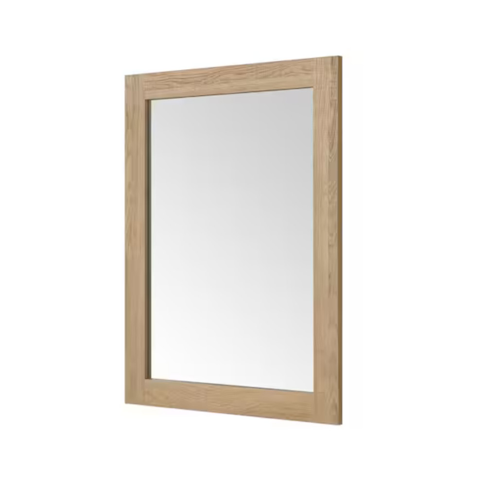 Glacier Bay Huckleberry 24 in. W x 32 in. H Rectangular Framed Wall Mount Bathro