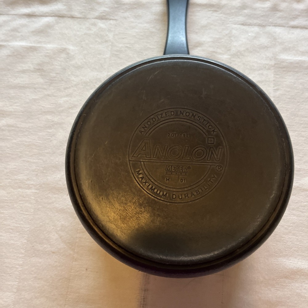 Anolon Anodized Nonstick Maximum Durability Cookware Set 6 Piece Black