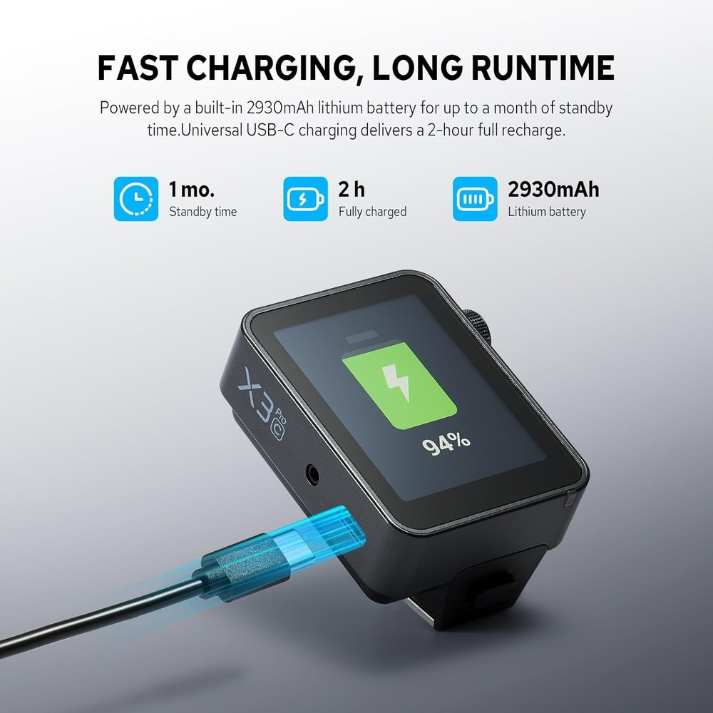 X3 Pro-C Flash Trigger for Canon - Bluetooth & APP Control