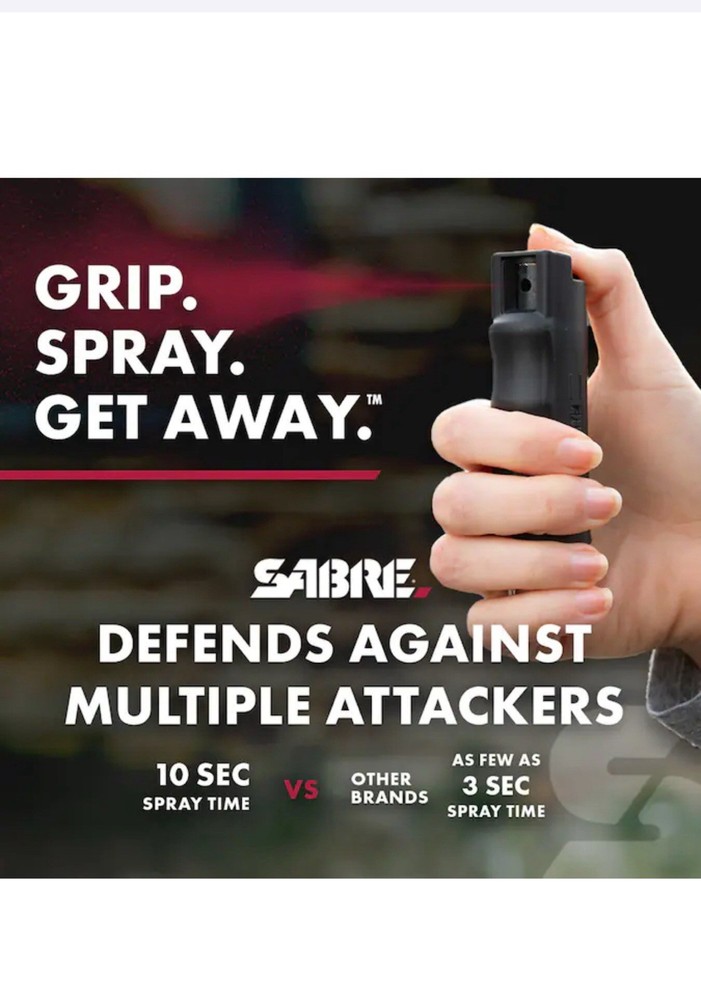 RED PEPPER SPRAY BLK