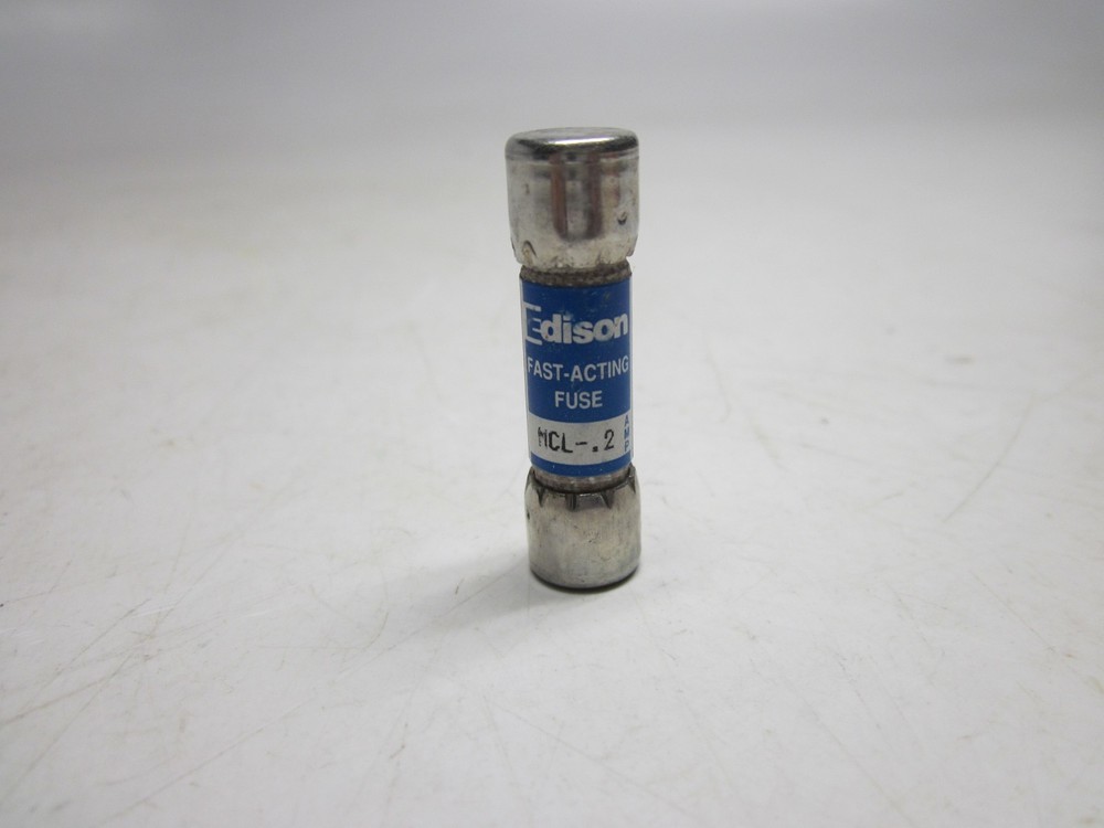 Edison MCL-.2 Fuse Fast Acting .2Amp 600 V MCL .2 MCL.2