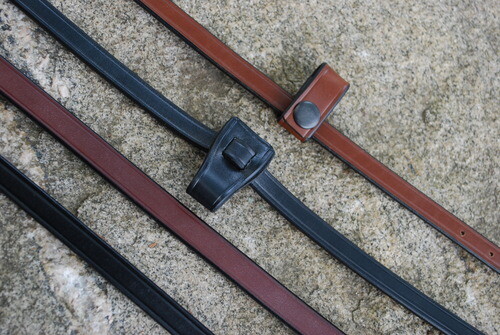 KL Select Red Barn 5/8" Replacement Flash Strap, Black or Brown