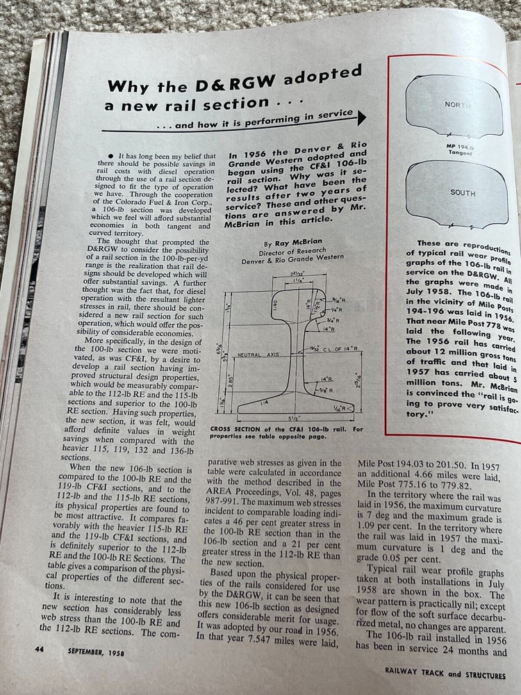 Railway Track and Structures - September 1958
