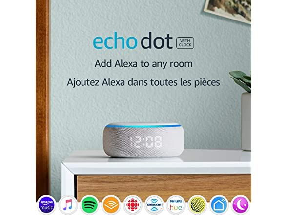 Echo Dot (3rd Gen) - Smart speaker with clock and Alexa - Sandstone