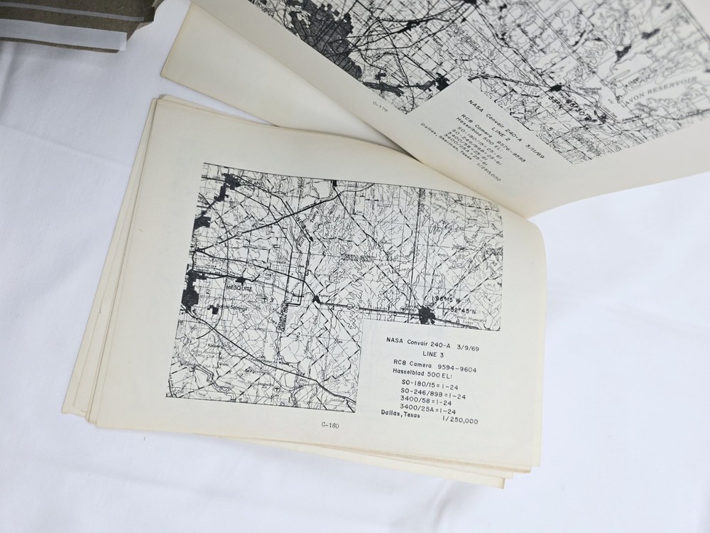 Original Apollo 9 Photographic Plotting And Indexing Report October 1969 Space