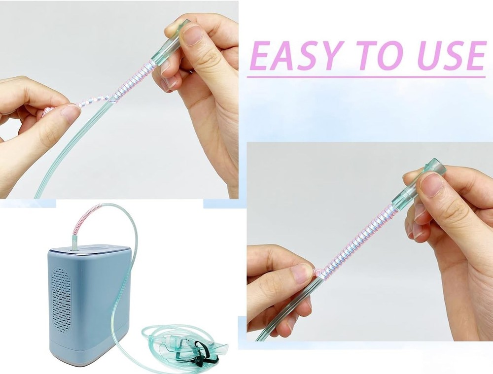 Essential 20PCS Oxygen Hose Straighteners - Uninterrupted Therapy Support