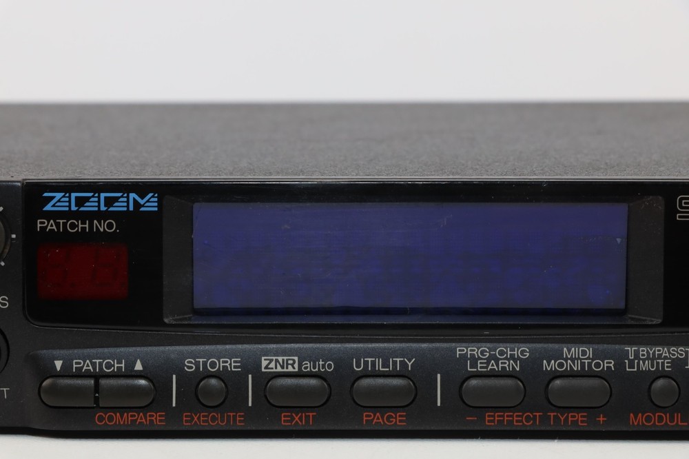 Zoom 9050 9030 Advanced Instrument Effects Processor Repaired W/Adapter