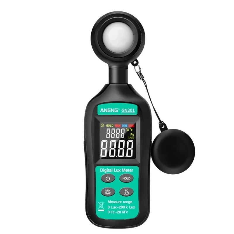 High Precision Illuminance Meter Light Meter Photometric Brightness Meter
