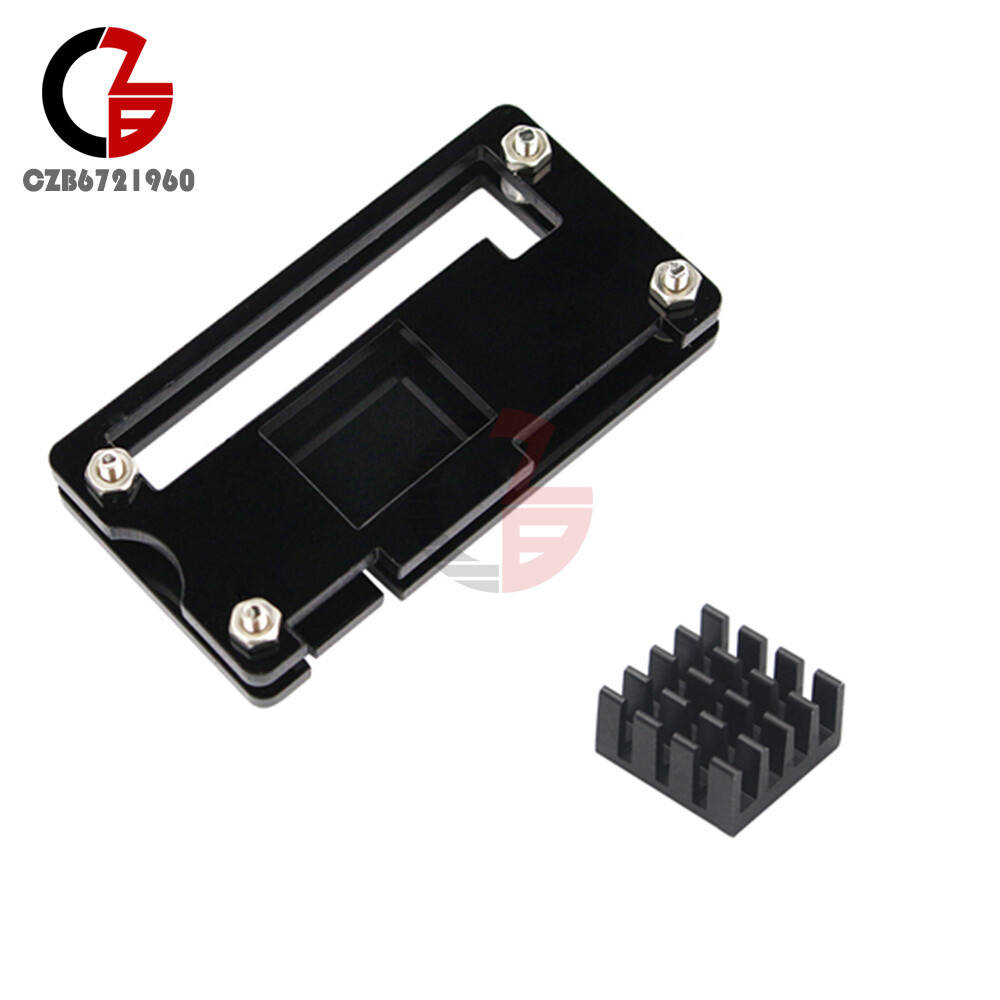 1.3/2/W/WH Acrylic Case Box Protector Shell & Heat SinK for Raspberry Pi Zero