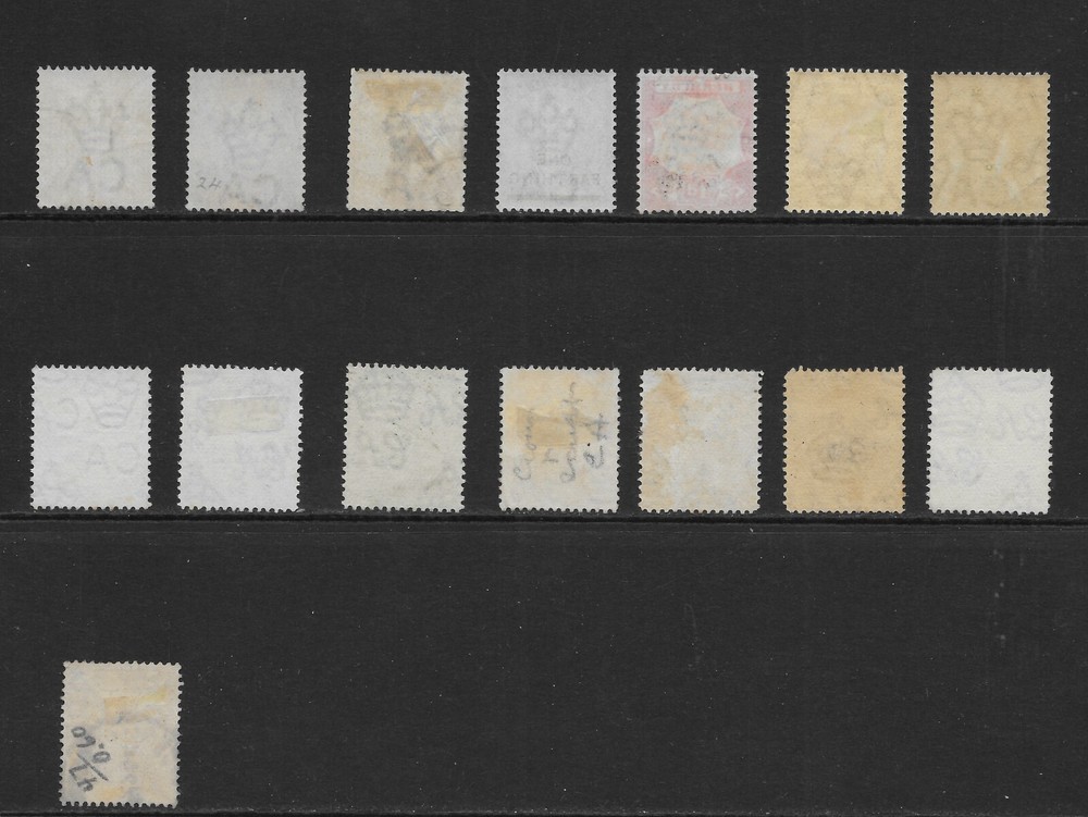 BERMUDA VARIOUS MINT HINGED/USED ISSUES 1883 to 1934 (E)